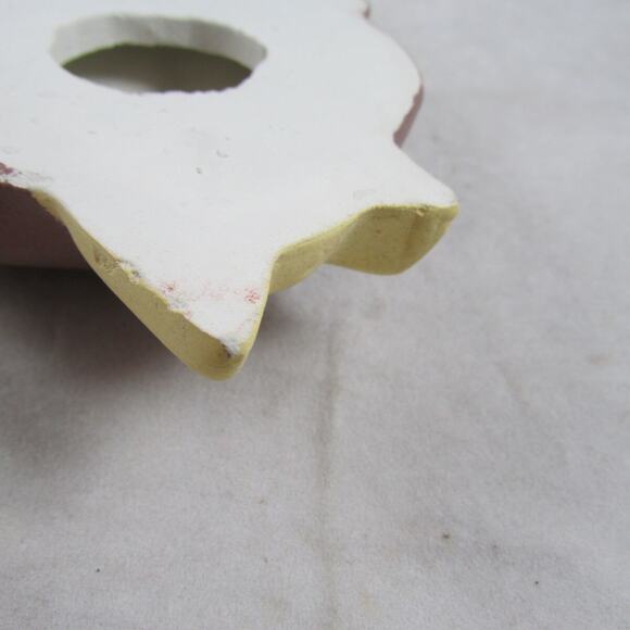 Set of 2 Chalkware Wall Plaques Praying Boy Girl 11.5" Length Vintage 1970 - Picture 8 of 8